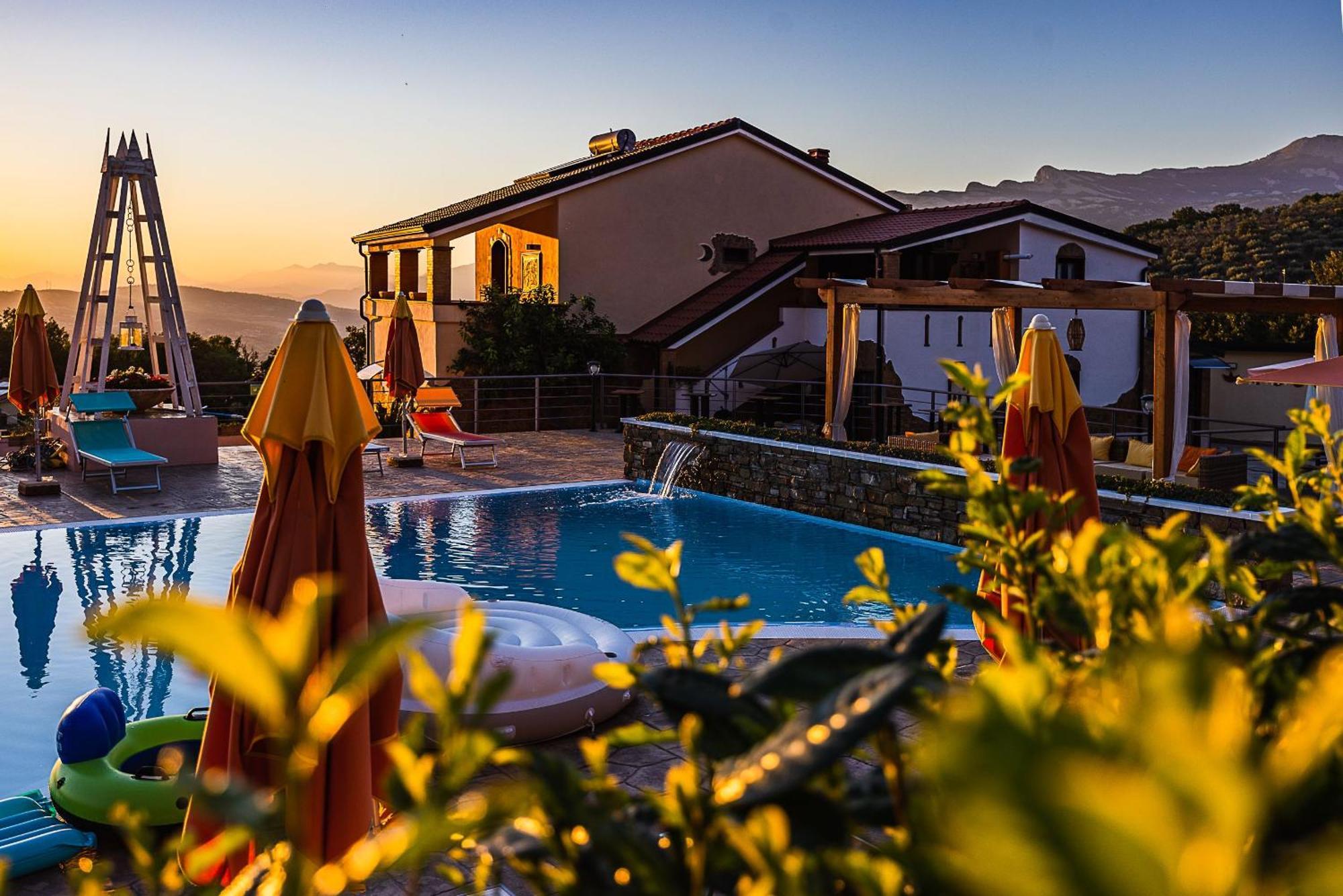 Agri Resort Masusa Aquara Extérieur photo